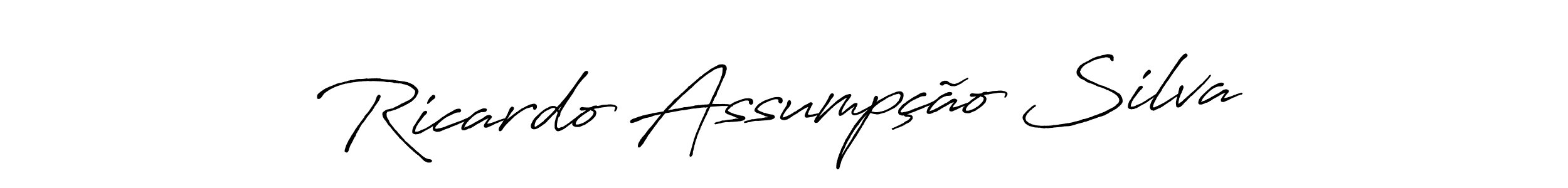 Also You can easily find your signature by using the search form. We will create Ricardo Assumpção Silva name handwritten signature images for you free of cost using Antro_Vectra_Bolder sign style. Ricardo Assumpção Silva signature style 7 images and pictures png