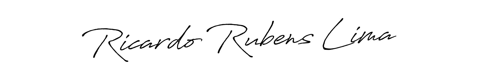 Use a signature maker to create a handwritten signature online. With this signature software, you can design (Antro_Vectra_Bolder) your own signature for name Ricardo Rubens Lima. Ricardo Rubens Lima signature style 7 images and pictures png