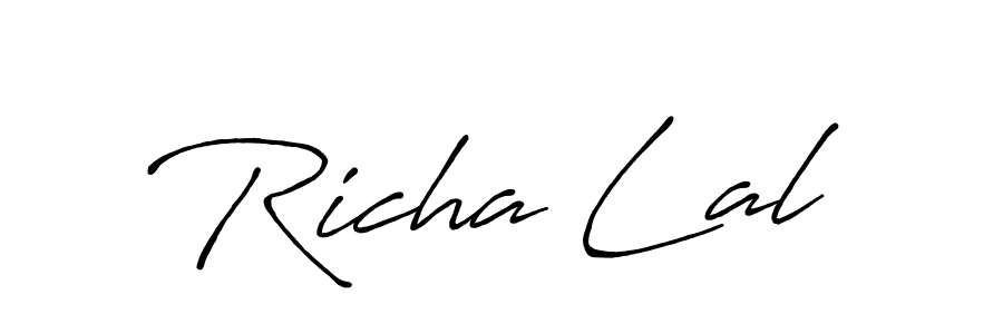 This is the best signature style for the Richa Lal name. Also you like these signature font (Antro_Vectra_Bolder). Mix name signature. Richa Lal signature style 7 images and pictures png