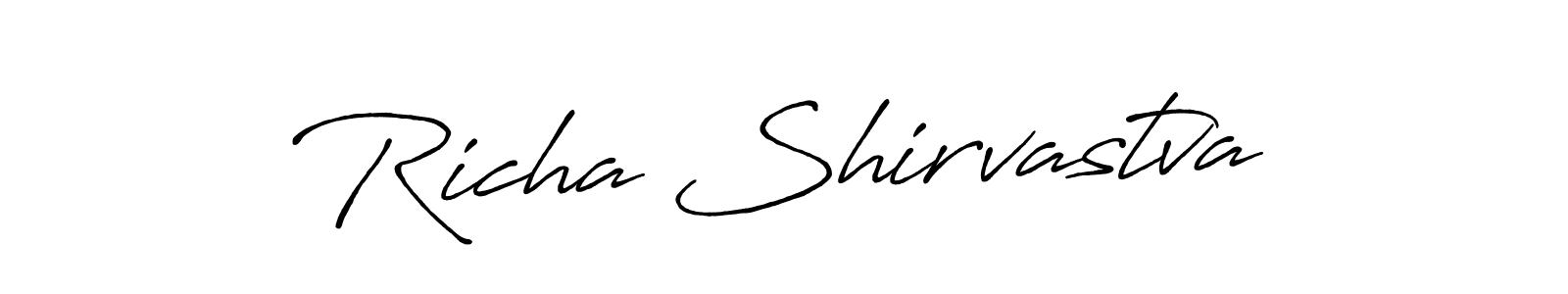 You can use this online signature creator to create a handwritten signature for the name Richa Shirvastva. This is the best online autograph maker. Richa Shirvastva signature style 7 images and pictures png