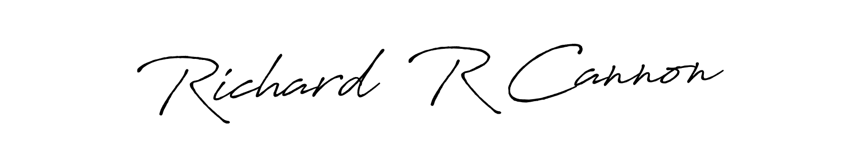 You can use this online signature creator to create a handwritten signature for the name Richard  R Cannon. This is the best online autograph maker. Richard  R Cannon signature style 7 images and pictures png