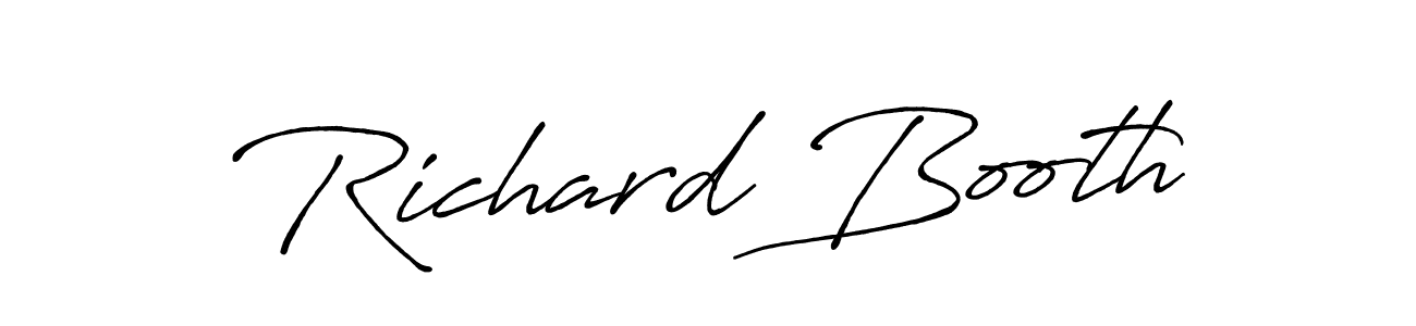 How to make Richard Booth name signature. Use Antro_Vectra_Bolder style for creating short signs online. This is the latest handwritten sign. Richard Booth signature style 7 images and pictures png