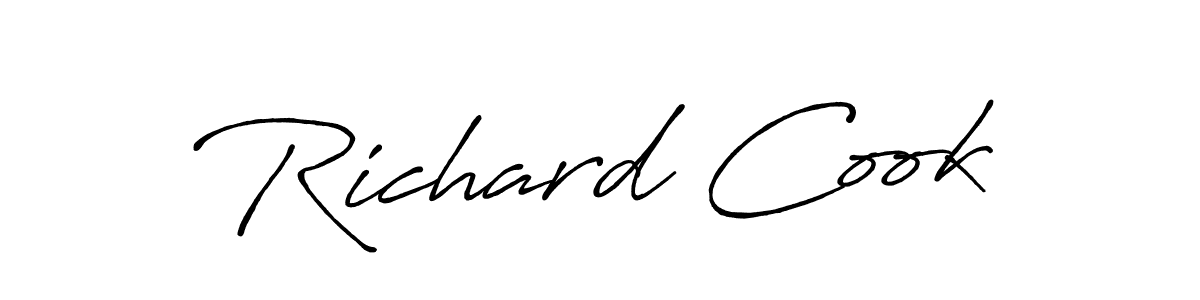 Design your own signature with our free online signature maker. With this signature software, you can create a handwritten (Antro_Vectra_Bolder) signature for name Richard Cook. Richard Cook signature style 7 images and pictures png