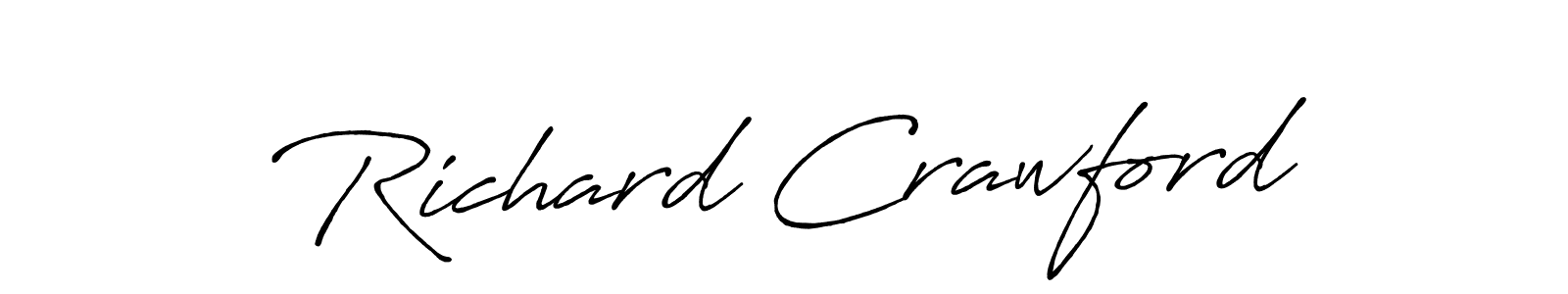 Similarly Antro_Vectra_Bolder is the best handwritten signature design. Signature creator online .You can use it as an online autograph creator for name Richard Crawford. Richard Crawford signature style 7 images and pictures png