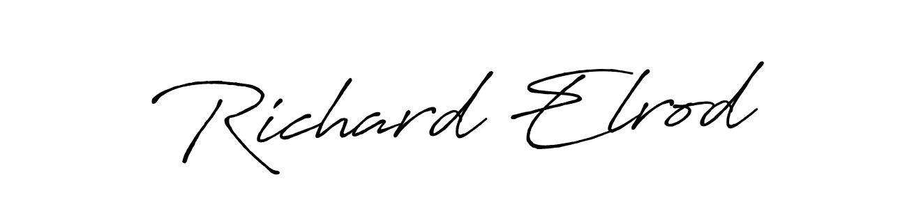 Best and Professional Signature Style for Richard Elrod. Antro_Vectra_Bolder Best Signature Style Collection. Richard Elrod signature style 7 images and pictures png