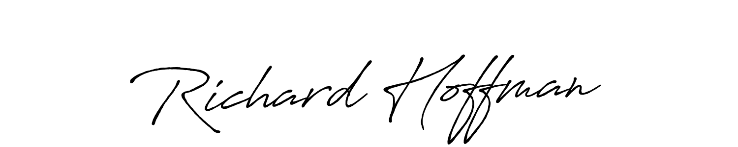 Similarly Antro_Vectra_Bolder is the best handwritten signature design. Signature creator online .You can use it as an online autograph creator for name Richard Hoffman. Richard Hoffman signature style 7 images and pictures png