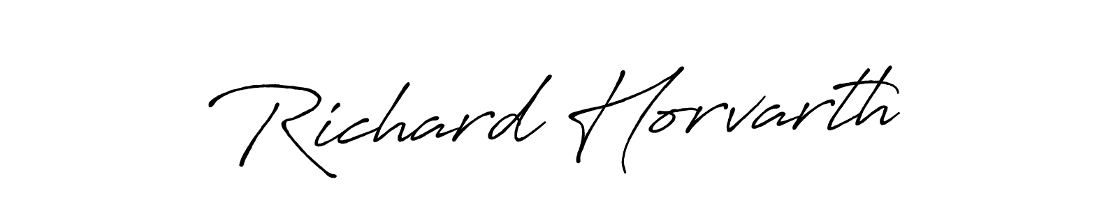 How to Draw Richard Horvarth signature style? Antro_Vectra_Bolder is a latest design signature styles for name Richard Horvarth. Richard Horvarth signature style 7 images and pictures png