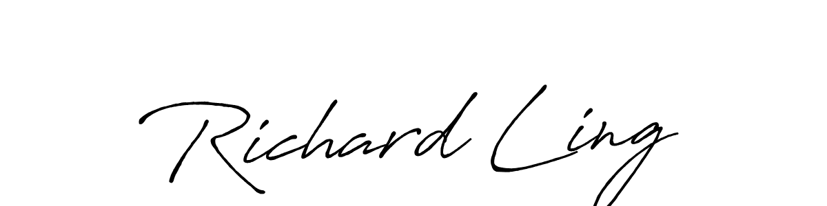 Make a beautiful signature design for name Richard Ling. Use this online signature maker to create a handwritten signature for free. Richard Ling signature style 7 images and pictures png