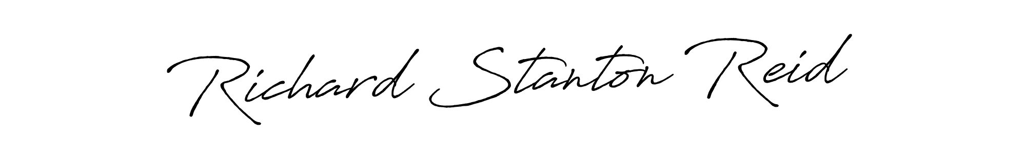 Once you've used our free online signature maker to create your best signature Antro_Vectra_Bolder style, it's time to enjoy all of the benefits that Richard Stanton Reid name signing documents. Richard Stanton Reid signature style 7 images and pictures png