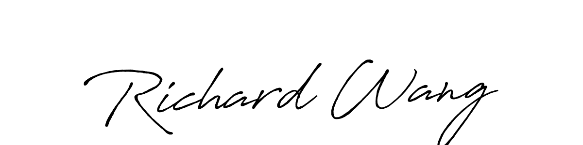 Best and Professional Signature Style for Richard Wang. Antro_Vectra_Bolder Best Signature Style Collection. Richard Wang signature style 7 images and pictures png