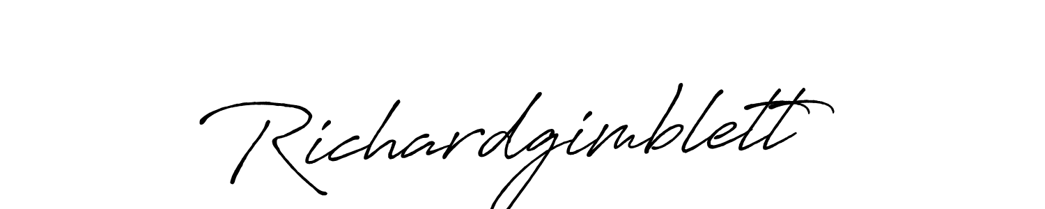 The best way (Antro_Vectra_Bolder) to make a short signature is to pick only two or three words in your name. The name Richardgimblett include a total of six letters. For converting this name. Richardgimblett signature style 7 images and pictures png