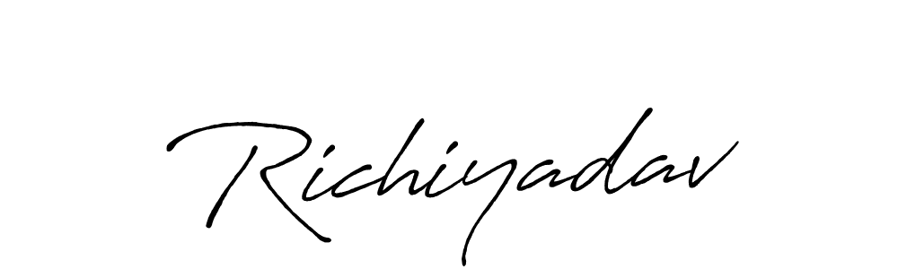 Similarly Antro_Vectra_Bolder is the best handwritten signature design. Signature creator online .You can use it as an online autograph creator for name Richiyadav. Richiyadav signature style 7 images and pictures png