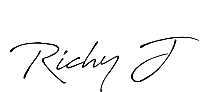 Check out images of Autograph of Richy J name. Actor Richy J Signature Style. Antro_Vectra_Bolder is a professional sign style online. Richy J signature style 7 images and pictures png