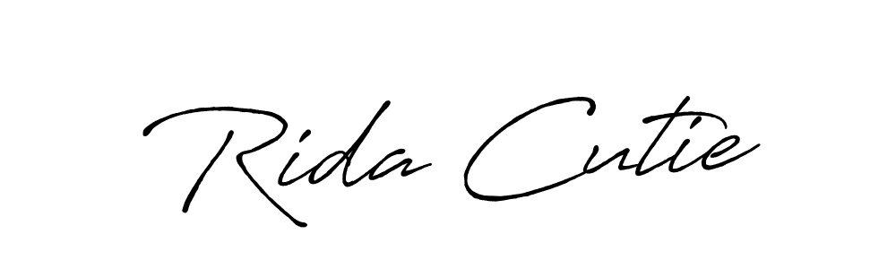 Make a beautiful signature design for name Rida Cutie. Use this online signature maker to create a handwritten signature for free. Rida Cutie signature style 7 images and pictures png