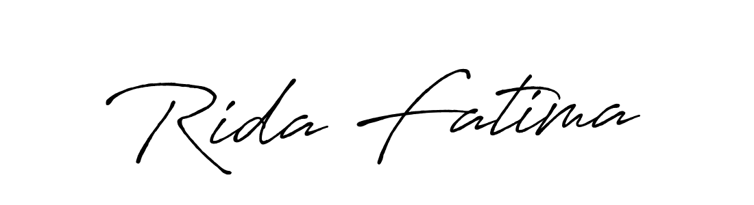 Make a beautiful signature design for name Rida Fatima. Use this online signature maker to create a handwritten signature for free. Rida Fatima signature style 7 images and pictures png