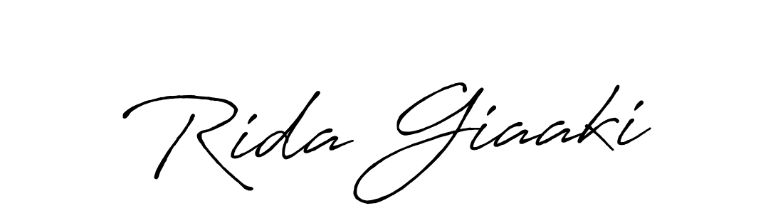 Also You can easily find your signature by using the search form. We will create Rida Giaaki name handwritten signature images for you free of cost using Antro_Vectra_Bolder sign style. Rida Giaaki signature style 7 images and pictures png