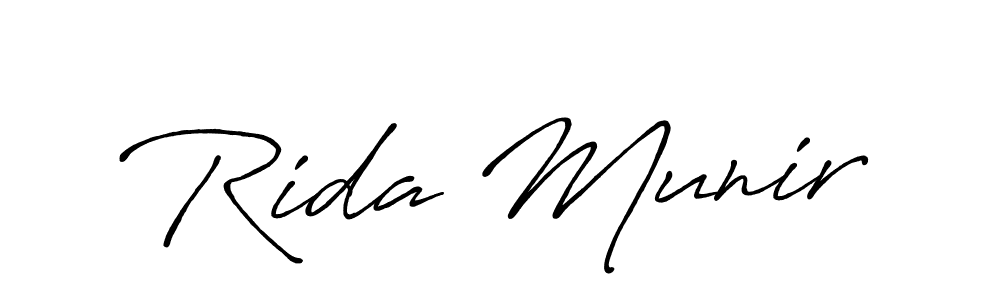 Once you've used our free online signature maker to create your best signature Antro_Vectra_Bolder style, it's time to enjoy all of the benefits that Rida Munir name signing documents. Rida Munir signature style 7 images and pictures png