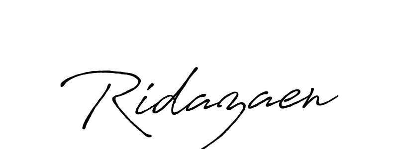 Make a beautiful signature design for name Ridazaen. Use this online signature maker to create a handwritten signature for free. Ridazaen signature style 7 images and pictures png