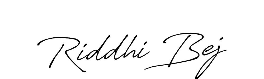 Similarly Antro_Vectra_Bolder is the best handwritten signature design. Signature creator online .You can use it as an online autograph creator for name Riddhi Bej. Riddhi Bej signature style 7 images and pictures png
