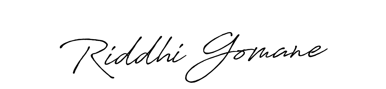 Here are the top 10 professional signature styles for the name Riddhi Gomane. These are the best autograph styles you can use for your name. Riddhi Gomane signature style 7 images and pictures png