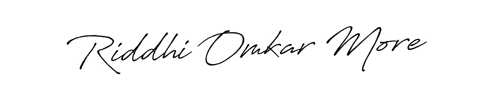 Similarly Antro_Vectra_Bolder is the best handwritten signature design. Signature creator online .You can use it as an online autograph creator for name Riddhi Omkar More. Riddhi Omkar More signature style 7 images and pictures png