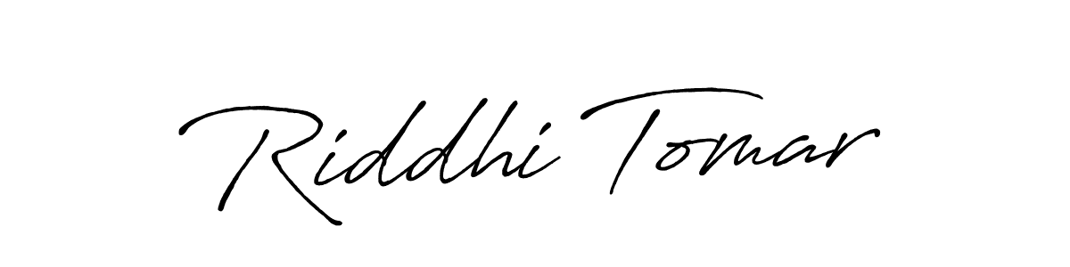 Similarly Antro_Vectra_Bolder is the best handwritten signature design. Signature creator online .You can use it as an online autograph creator for name Riddhi Tomar. Riddhi Tomar signature style 7 images and pictures png