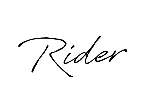 Antro_Vectra_Bolder is a professional signature style that is perfect for those who want to add a touch of class to their signature. It is also a great choice for those who want to make their signature more unique. Get Rider name to fancy signature for free. Rider signature style 7 images and pictures png
