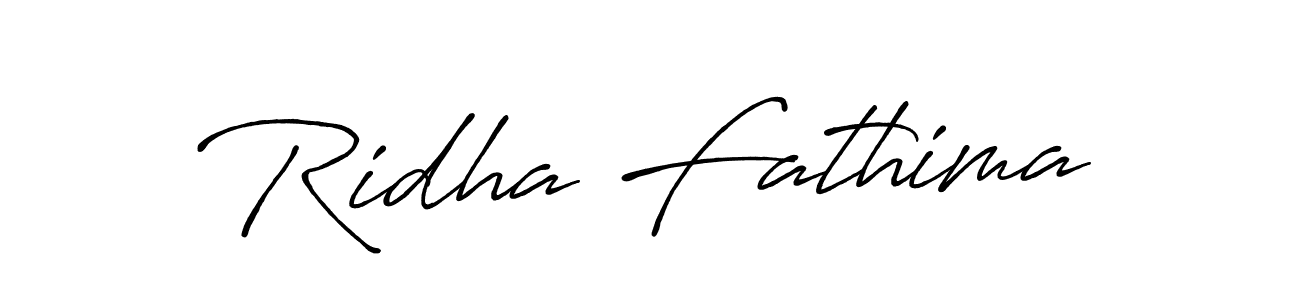 Also You can easily find your signature by using the search form. We will create Ridha Fathima name handwritten signature images for you free of cost using Antro_Vectra_Bolder sign style. Ridha Fathima signature style 7 images and pictures png