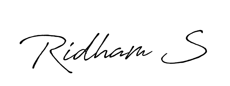 Make a short Ridham S signature style. Manage your documents anywhere anytime using Antro_Vectra_Bolder. Create and add eSignatures, submit forms, share and send files easily. Ridham S signature style 7 images and pictures png