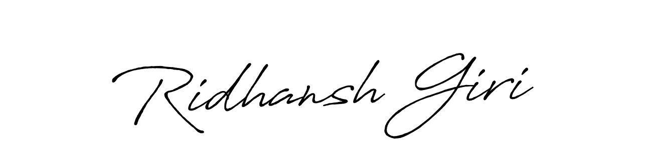 Here are the top 10 professional signature styles for the name Ridhansh Giri. These are the best autograph styles you can use for your name. Ridhansh Giri signature style 7 images and pictures png