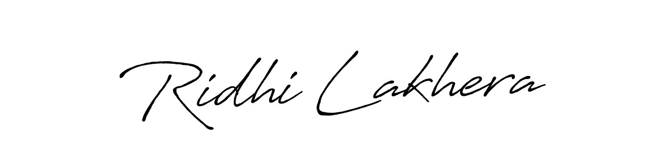 Ridhi Lakhera stylish signature style. Best Handwritten Sign (Antro_Vectra_Bolder) for my name. Handwritten Signature Collection Ideas for my name Ridhi Lakhera. Ridhi Lakhera signature style 7 images and pictures png