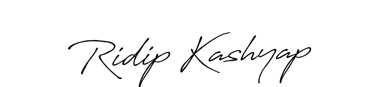 Antro_Vectra_Bolder is a professional signature style that is perfect for those who want to add a touch of class to their signature. It is also a great choice for those who want to make their signature more unique. Get Ridip Kashyap name to fancy signature for free. Ridip Kashyap signature style 7 images and pictures png