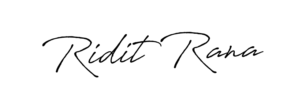 You can use this online signature creator to create a handwritten signature for the name Ridit Rana. This is the best online autograph maker. Ridit Rana signature style 7 images and pictures png