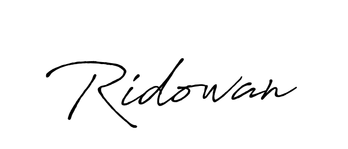 How to make Ridowan name signature. Use Antro_Vectra_Bolder style for creating short signs online. This is the latest handwritten sign. Ridowan signature style 7 images and pictures png