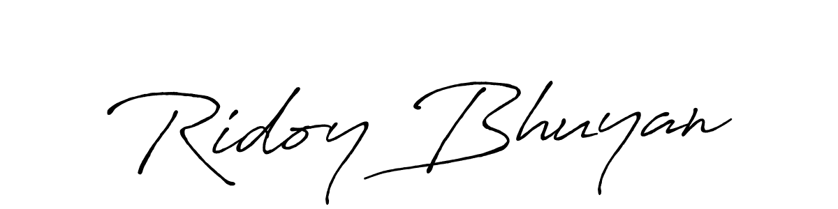 Similarly Antro_Vectra_Bolder is the best handwritten signature design. Signature creator online .You can use it as an online autograph creator for name Ridoy Bhuyan. Ridoy Bhuyan signature style 7 images and pictures png