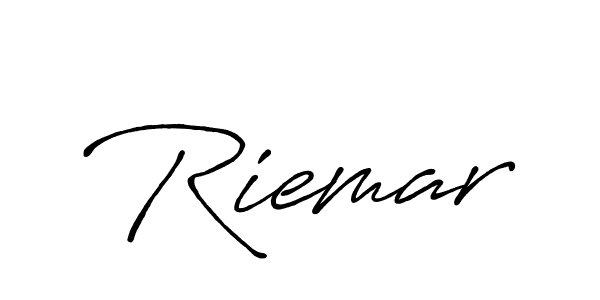 Also You can easily find your signature by using the search form. We will create Riemar name handwritten signature images for you free of cost using Antro_Vectra_Bolder sign style. Riemar signature style 7 images and pictures png