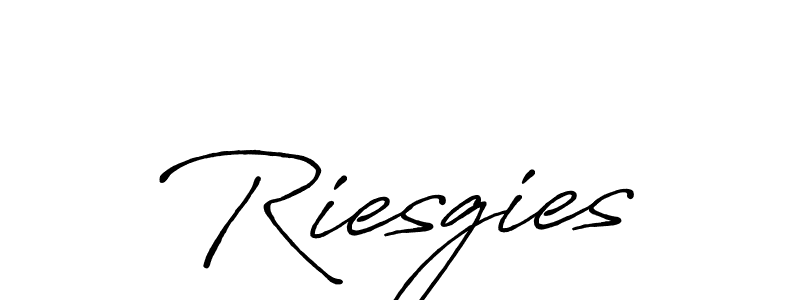 Make a short Riesgies signature style. Manage your documents anywhere anytime using Antro_Vectra_Bolder. Create and add eSignatures, submit forms, share and send files easily. Riesgies signature style 7 images and pictures png