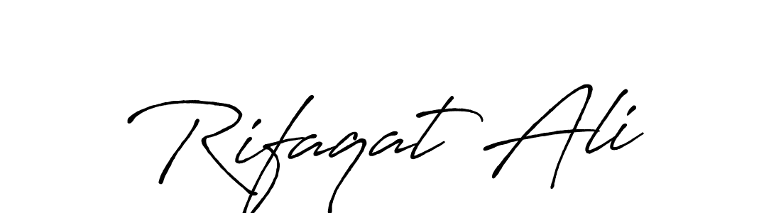 This is the best signature style for the Rifaqat Ali name. Also you like these signature font (Antro_Vectra_Bolder). Mix name signature. Rifaqat Ali signature style 7 images and pictures png