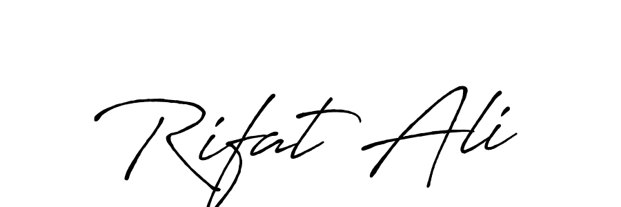 It looks lik you need a new signature style for name Rifat Ali. Design unique handwritten (Antro_Vectra_Bolder) signature with our free signature maker in just a few clicks. Rifat Ali signature style 7 images and pictures png