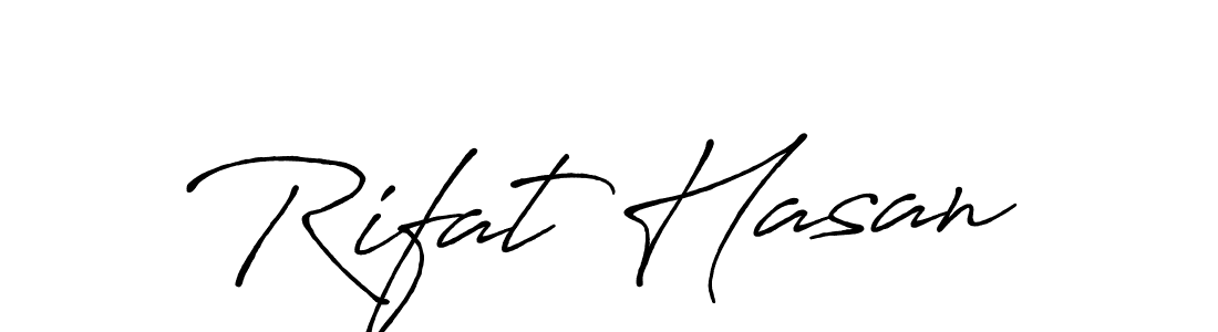 Similarly Antro_Vectra_Bolder is the best handwritten signature design. Signature creator online .You can use it as an online autograph creator for name Rifat Hasan. Rifat Hasan signature style 7 images and pictures png