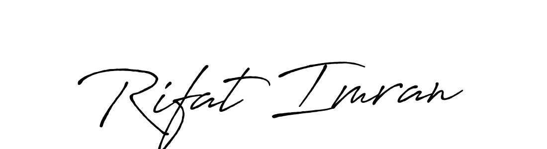 How to Draw Rifat Imran signature style? Antro_Vectra_Bolder is a latest design signature styles for name Rifat Imran. Rifat Imran signature style 7 images and pictures png