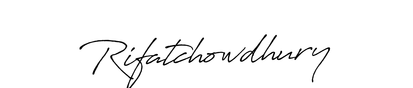Check out images of Autograph of Rifatchowdhury name. Actor Rifatchowdhury Signature Style. Antro_Vectra_Bolder is a professional sign style online. Rifatchowdhury signature style 7 images and pictures png