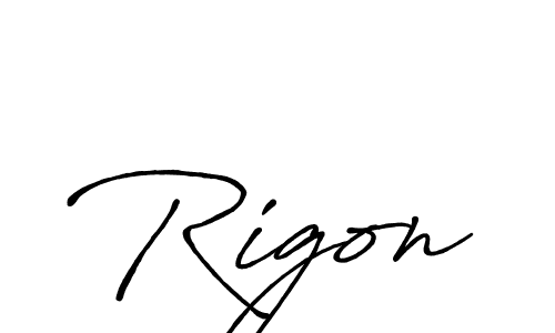The best way (Antro_Vectra_Bolder) to make a short signature is to pick only two or three words in your name. The name Rigon include a total of six letters. For converting this name. Rigon signature style 7 images and pictures png
