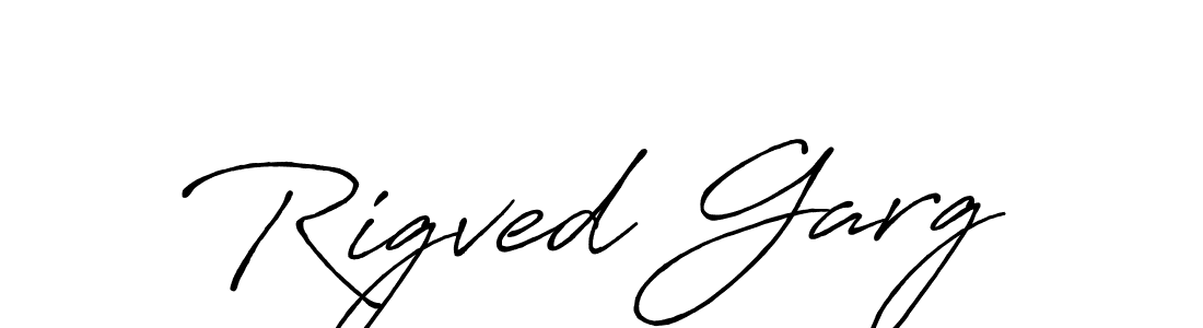 This is the best signature style for the Rigved Garg name. Also you like these signature font (Antro_Vectra_Bolder). Mix name signature. Rigved Garg signature style 7 images and pictures png