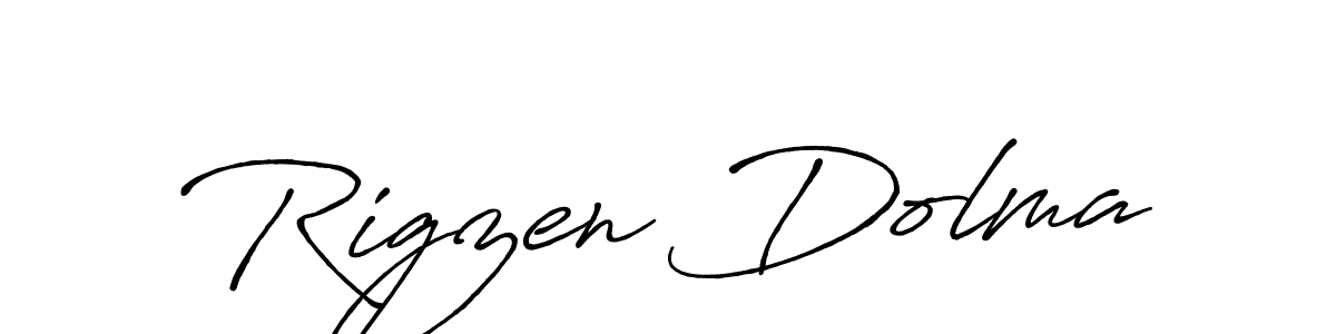 if you are searching for the best signature style for your name Rigzen Dolma. so please give up your signature search. here we have designed multiple signature styles  using Antro_Vectra_Bolder. Rigzen Dolma signature style 7 images and pictures png