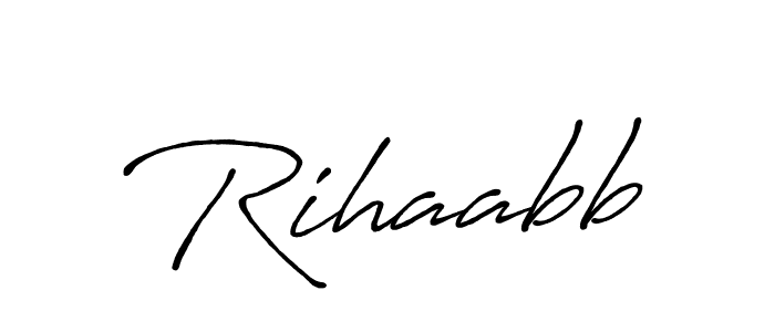 Make a short Rihaabb signature style. Manage your documents anywhere anytime using Antro_Vectra_Bolder. Create and add eSignatures, submit forms, share and send files easily. Rihaabb signature style 7 images and pictures png
