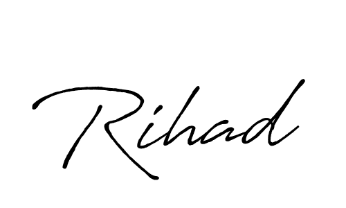 You can use this online signature creator to create a handwritten signature for the name Rihad. This is the best online autograph maker. Rihad signature style 7 images and pictures png