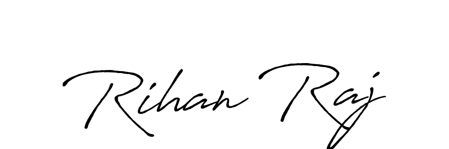 Make a beautiful signature design for name Rihan Raj. Use this online signature maker to create a handwritten signature for free. Rihan Raj signature style 7 images and pictures png