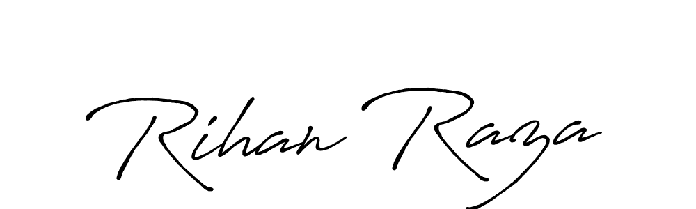 You can use this online signature creator to create a handwritten signature for the name Rihan Raza. This is the best online autograph maker. Rihan Raza signature style 7 images and pictures png