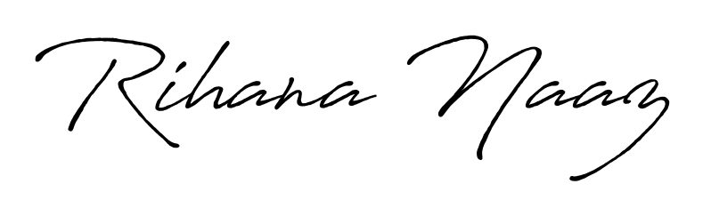 Turn your name Rihana Naaz into a signature brand with Antro_Vectra_Bolder styling. Download in standard PNG or transparent format anytime. Rihana Naaz signature style 7 images and pictures png